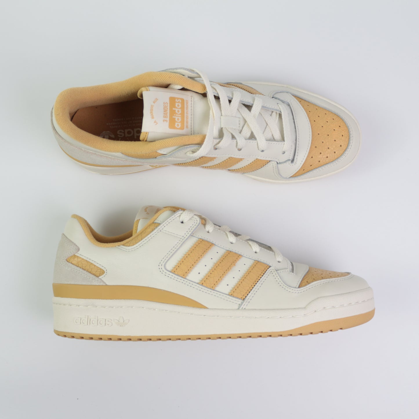Adidas Forum Low White/Yellow CL IG3780